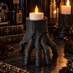 NOCTHRA Dark Hand - Gotik El Tasarımlı LED Mumluk